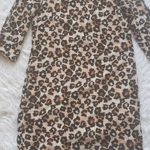 H&M leopard print dress